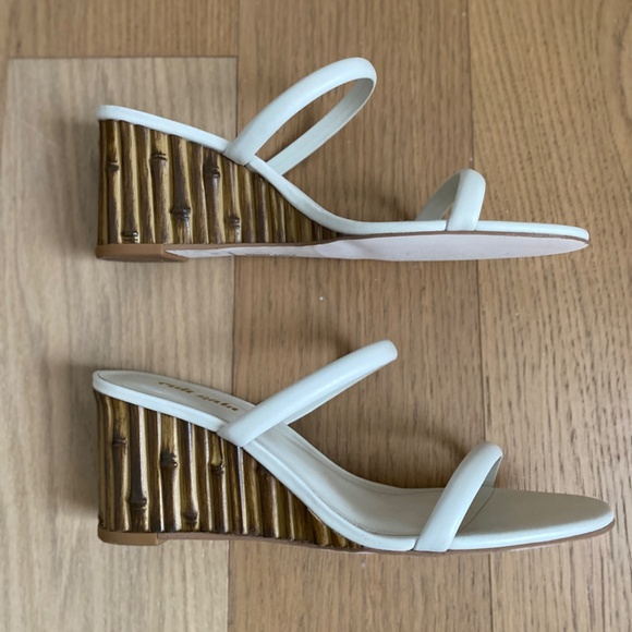 Cult Gaia Bamboo Wedge Sandals (EUC) - Picture 1 of 6